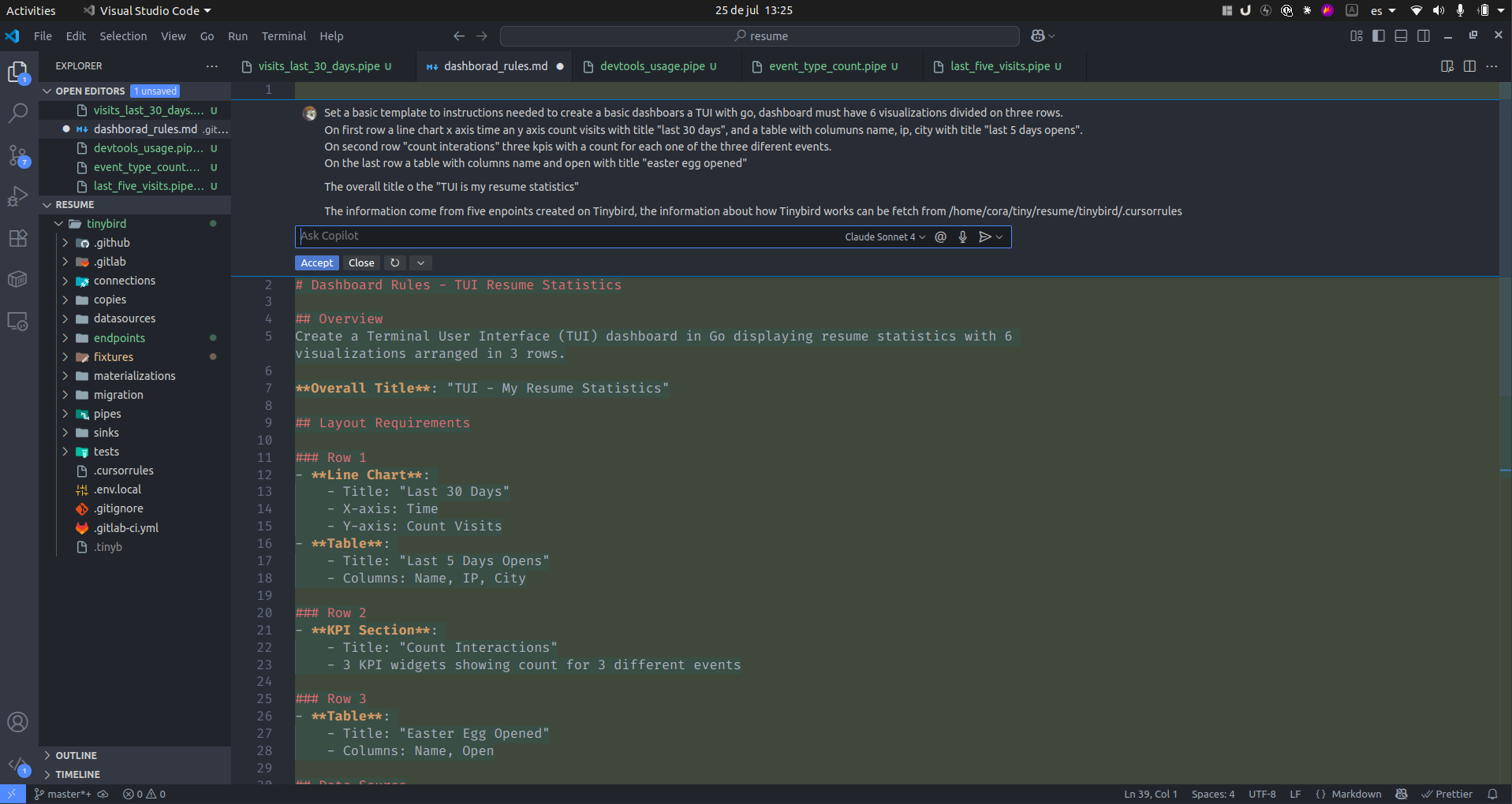 Copilot redacting his own instructions